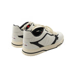 Gucci Re-Web Leather Fabric Sneakers