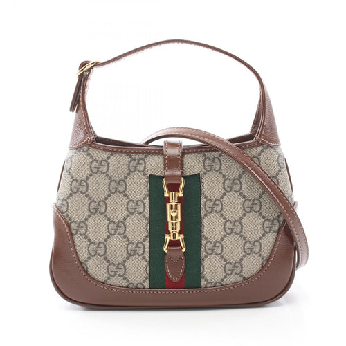 Gucci Jackie 1961 GG Supreme Coated Canvas Handbag