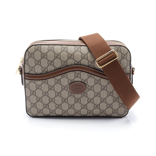 Gucci Interlocking G GG Supreme Coated Canvas Shoulder Bag