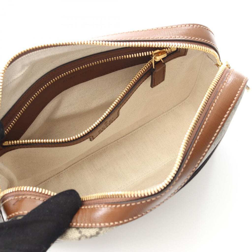 Gucci Interlocking G GG Supreme Coated Canvas Shoulder Bag