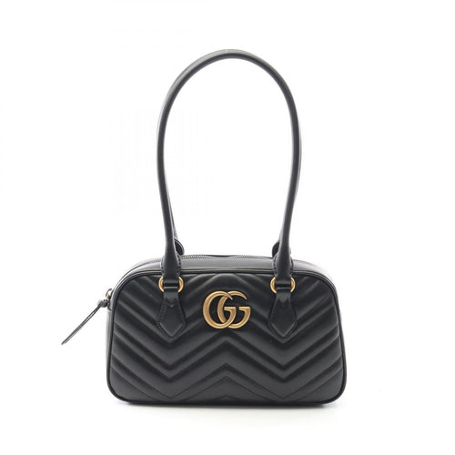 Gucci GG Marmont Small Top Handle Bag Leather Handbag