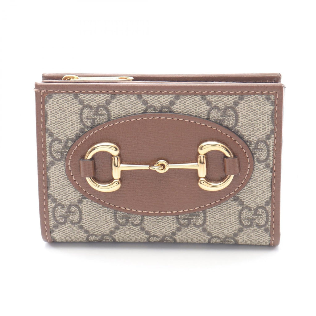 Gucci Horsebit 1955 GG Supreme Leather PVC Wallet