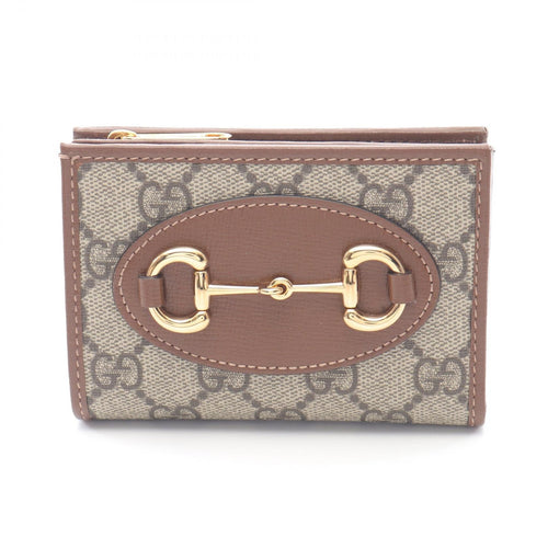 Gucci Horsebit 1955 GG Supreme Leather PVC Wallet