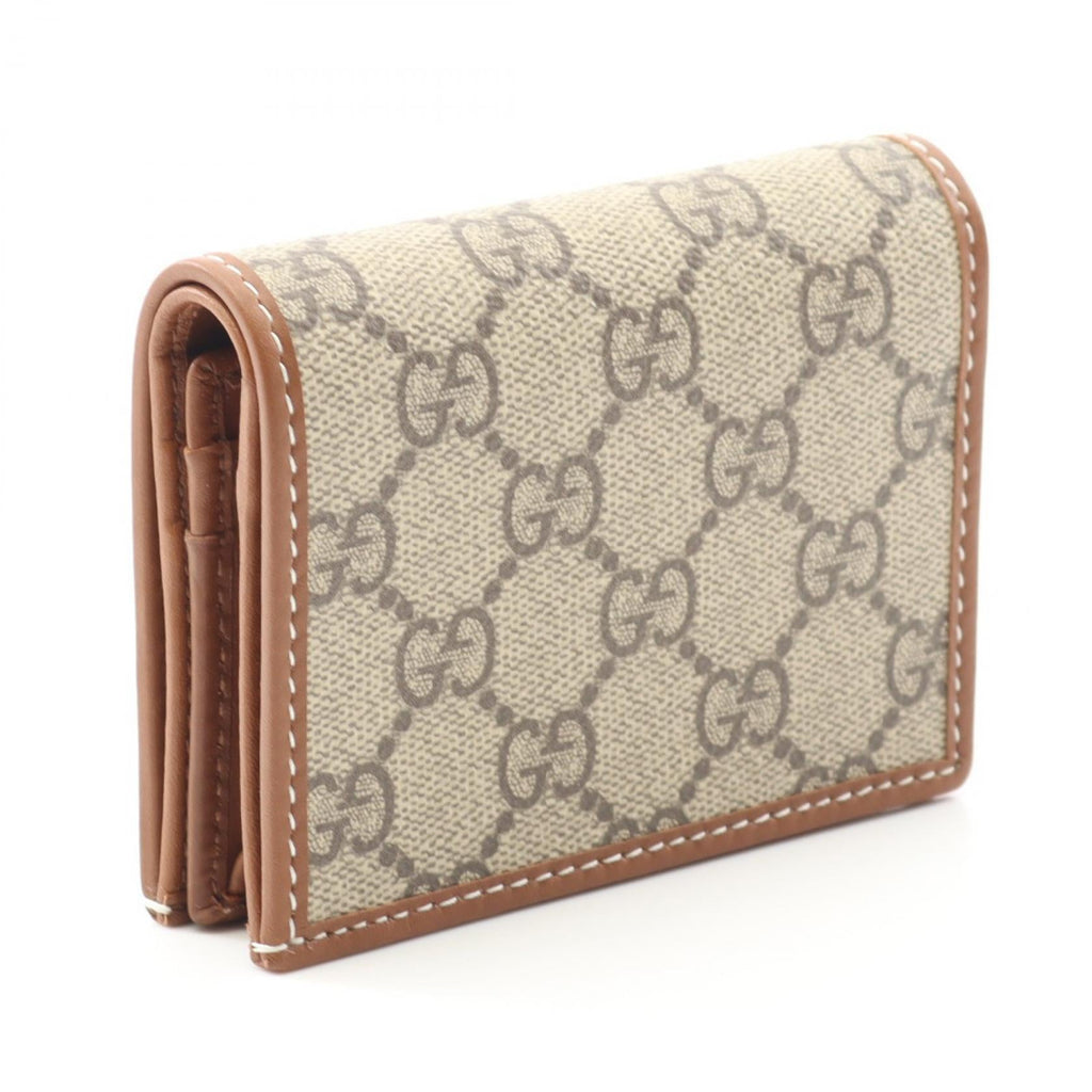 Gucci Horsebit 1955 GG Supreme Leather PVC Wallet