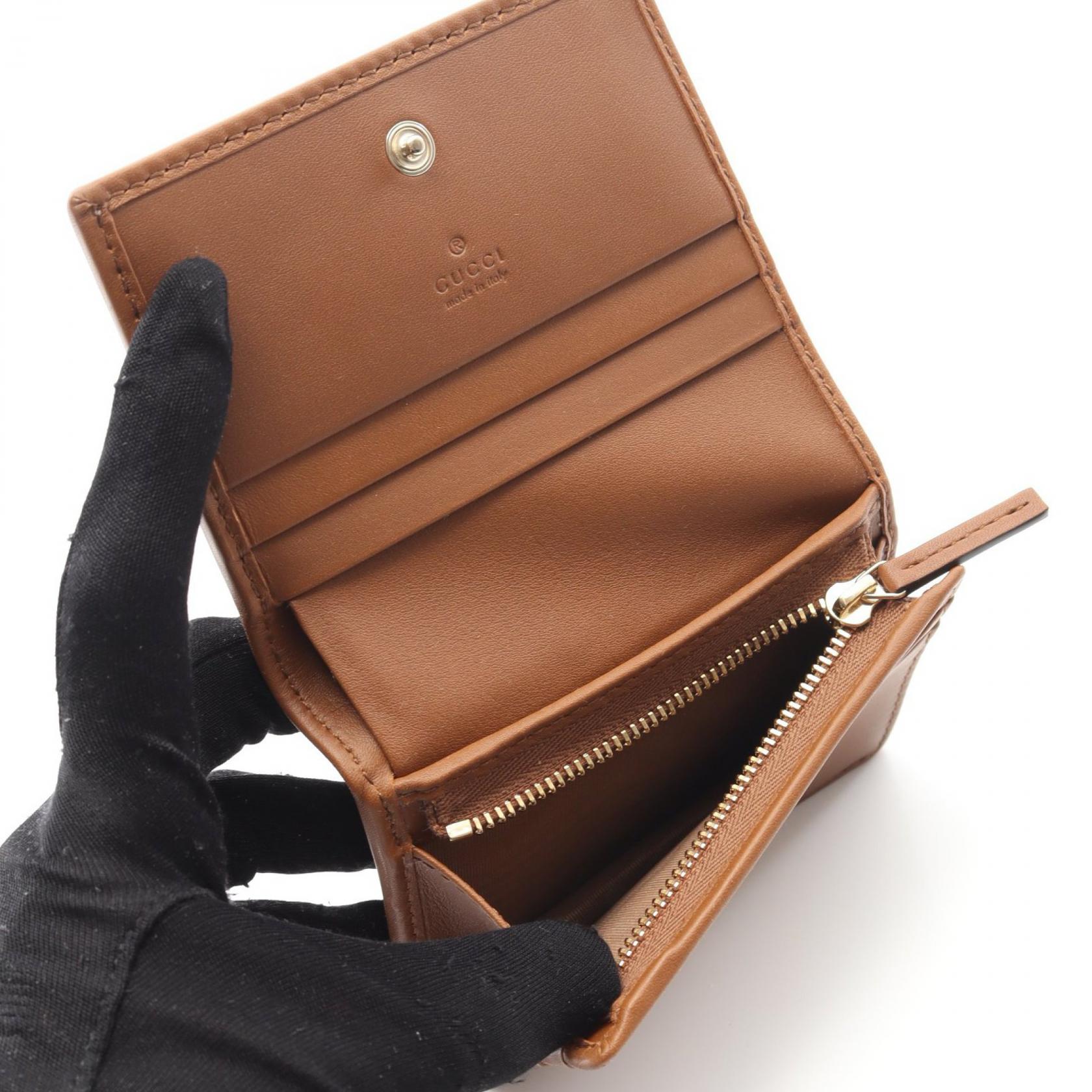 Gucci Horsebit 1955 GG Supreme Leather Bifold Wallet