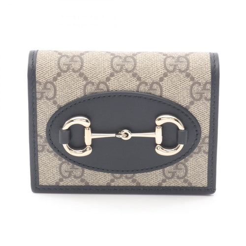 Gucci Horsebit 1955 GG Supreme Leather PVC Wallet