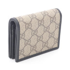 Gucci Horsebit 1955 GG Supreme Leather PVC Wallet