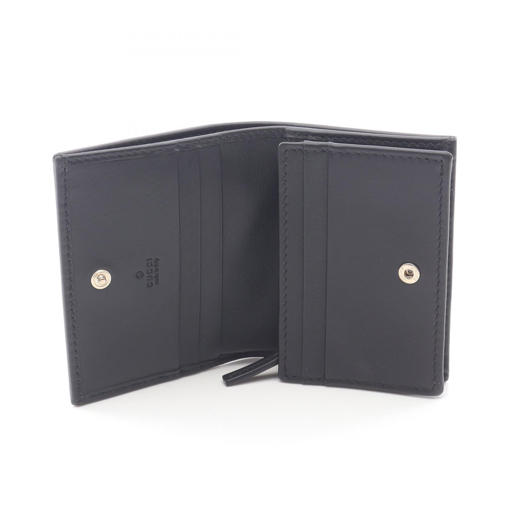 Gucci Horsebit 1955 GG Supreme Leather PVC Wallet