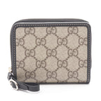 Gucci GG Emblem Leather PVC Wallet