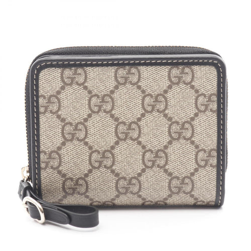 Gucci GG Emblem Leather PVC Wallet