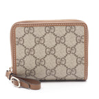 Gucci GG Emblem Leather PVC Wallet