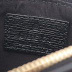 Gucci Script Leather Coin Case
