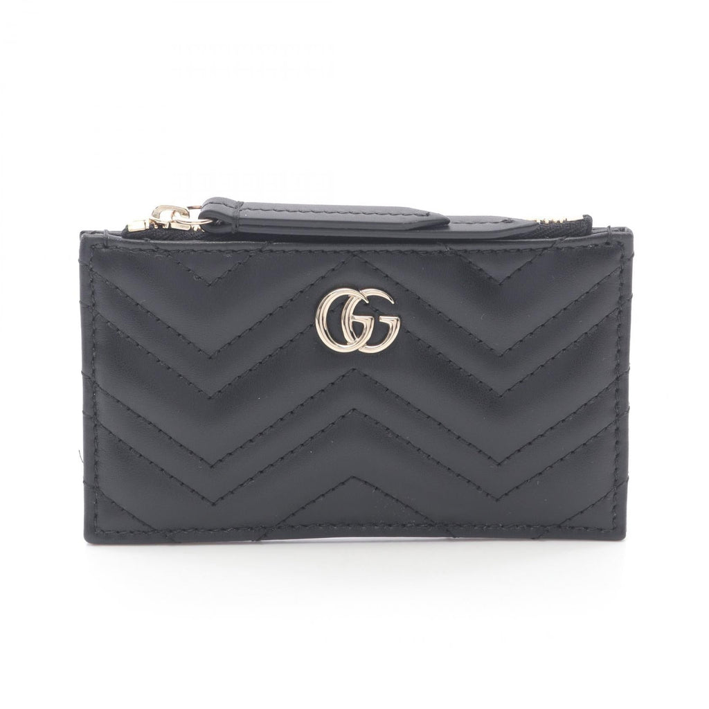 Gucci Double G Leather Coin Case