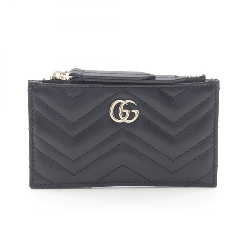 Gucci Double G Leather Coin Case