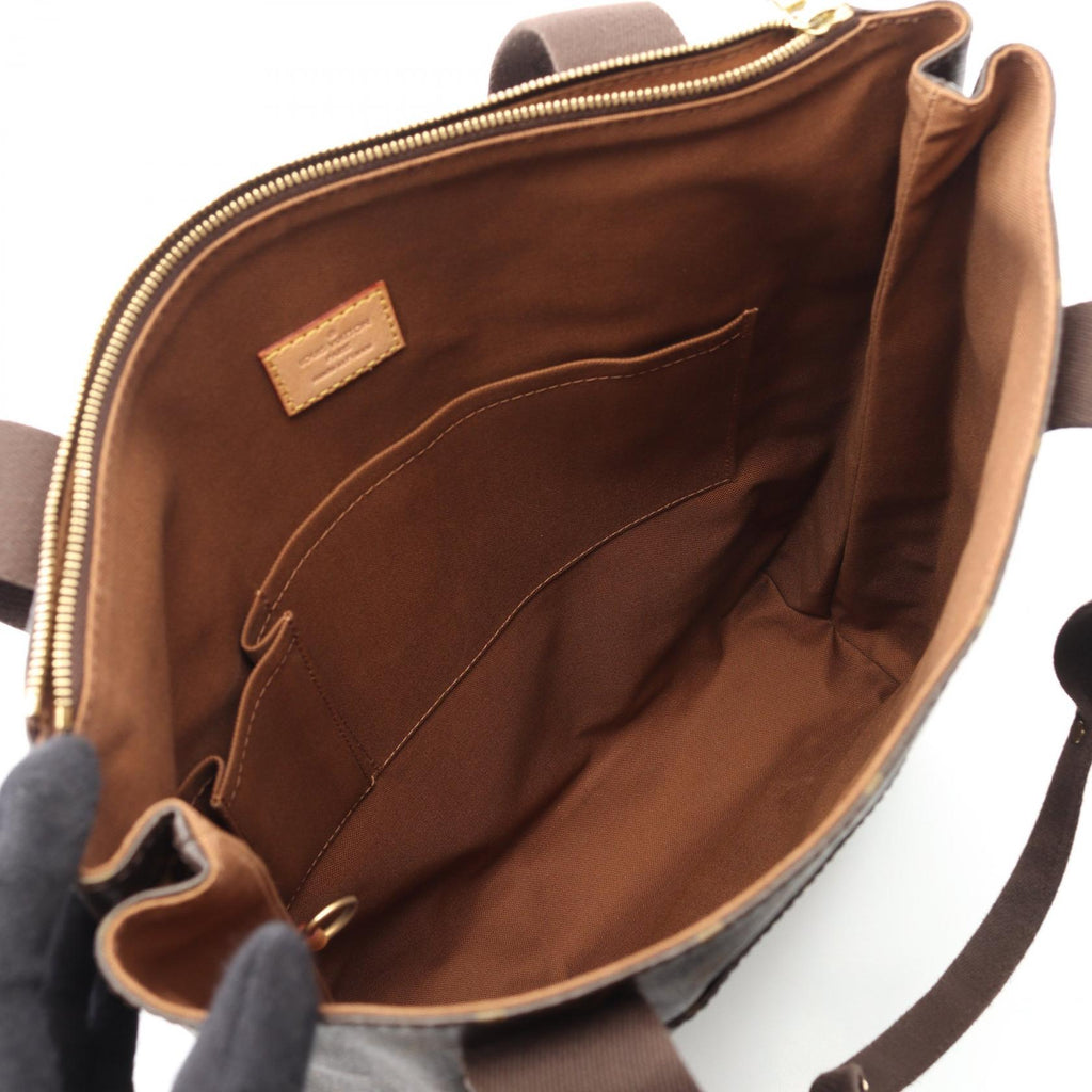 Louis Vuitton Cabas Beaubourg Monogram Coated Canvas Tote Bag