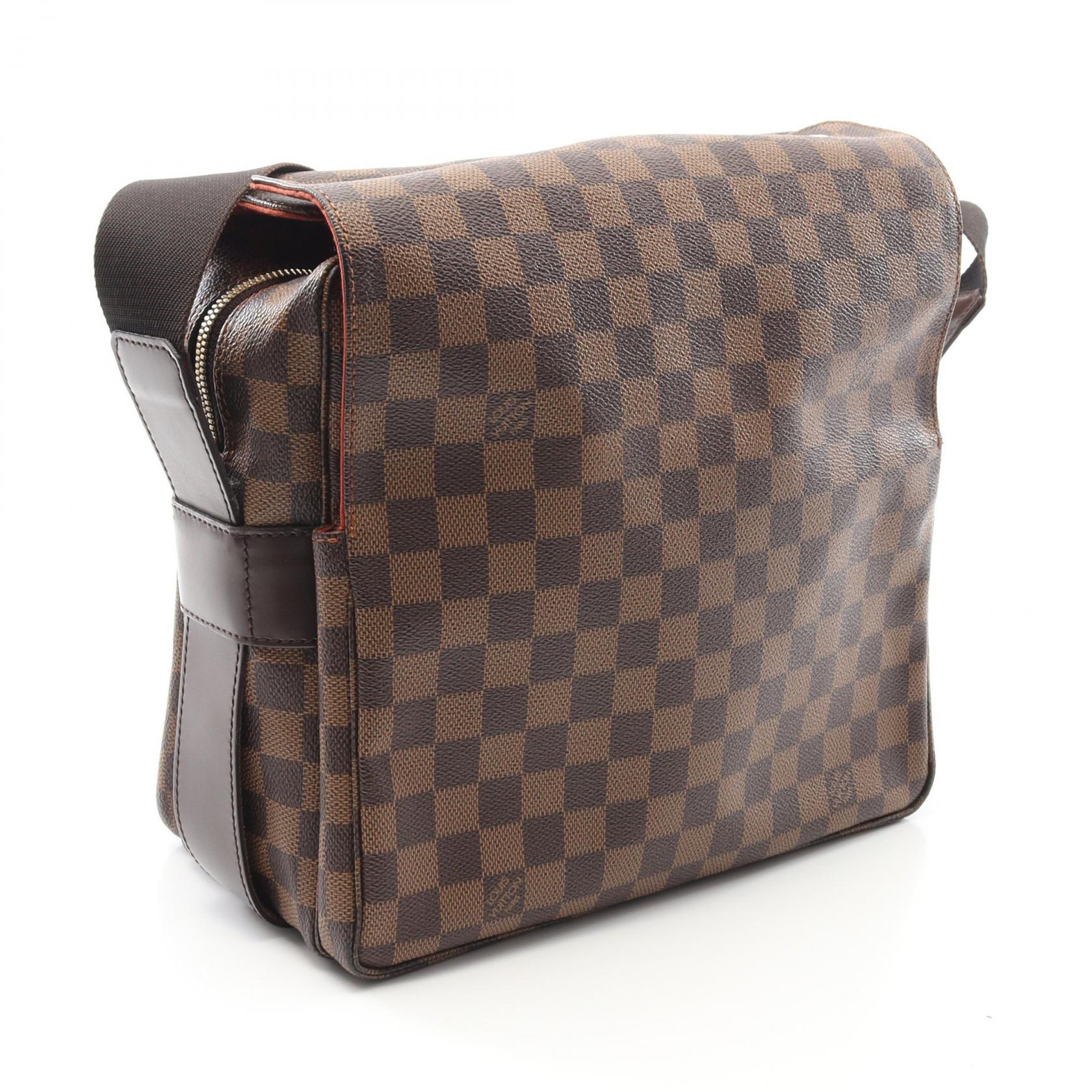 Louis Vuitton Naviglio Damier Ebene Coated Canvas Shoulder Bag