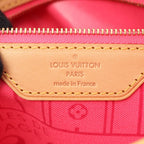 Louis Vuitton Neverfull MM Monogram Rose Coated Canvas Tote Bag