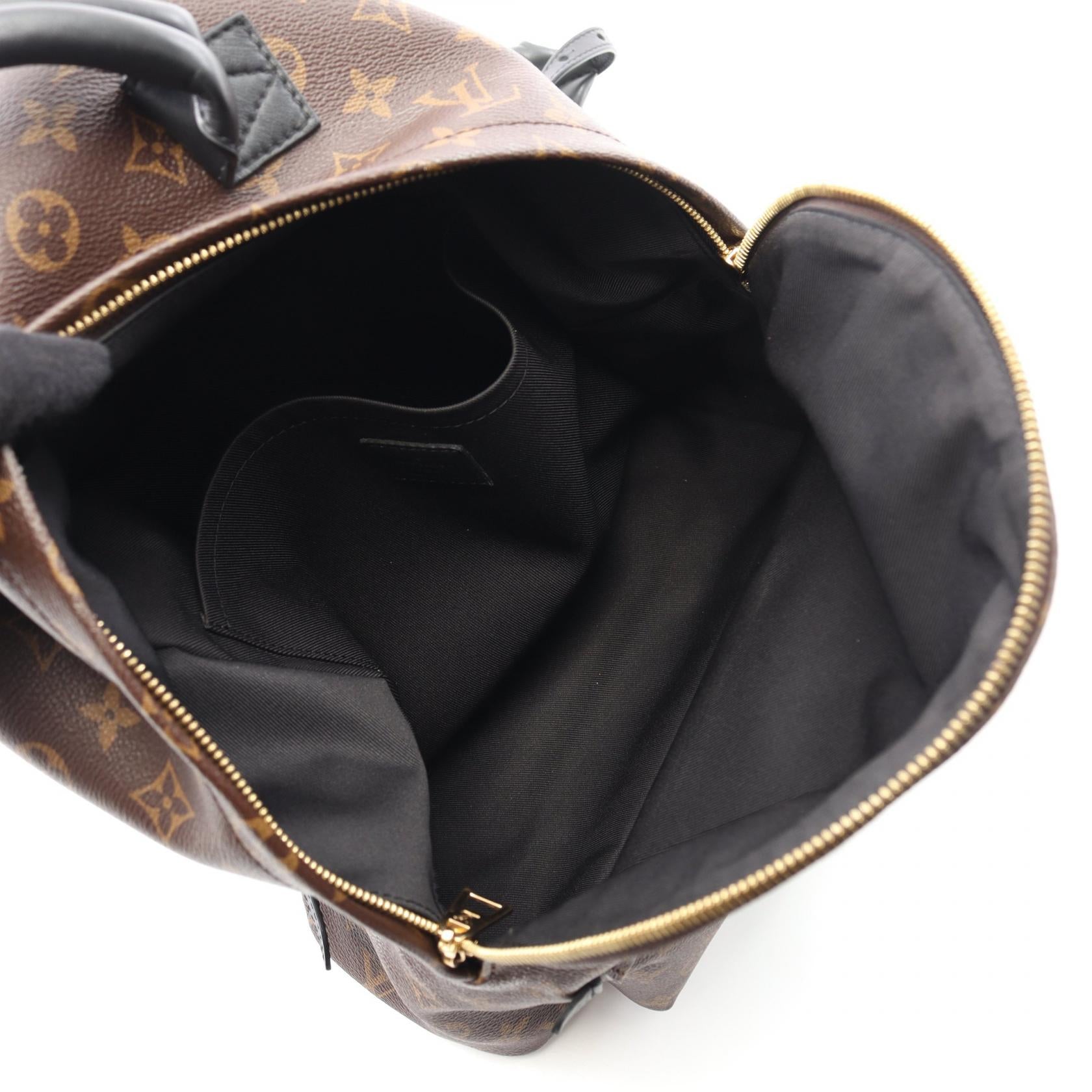 Louis Vuitton Palm Springs Monogram Coated Canvas Backpack
