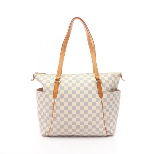 Louis Vuitton Totally MM Damier Azur Coated Canvas Tote Bag