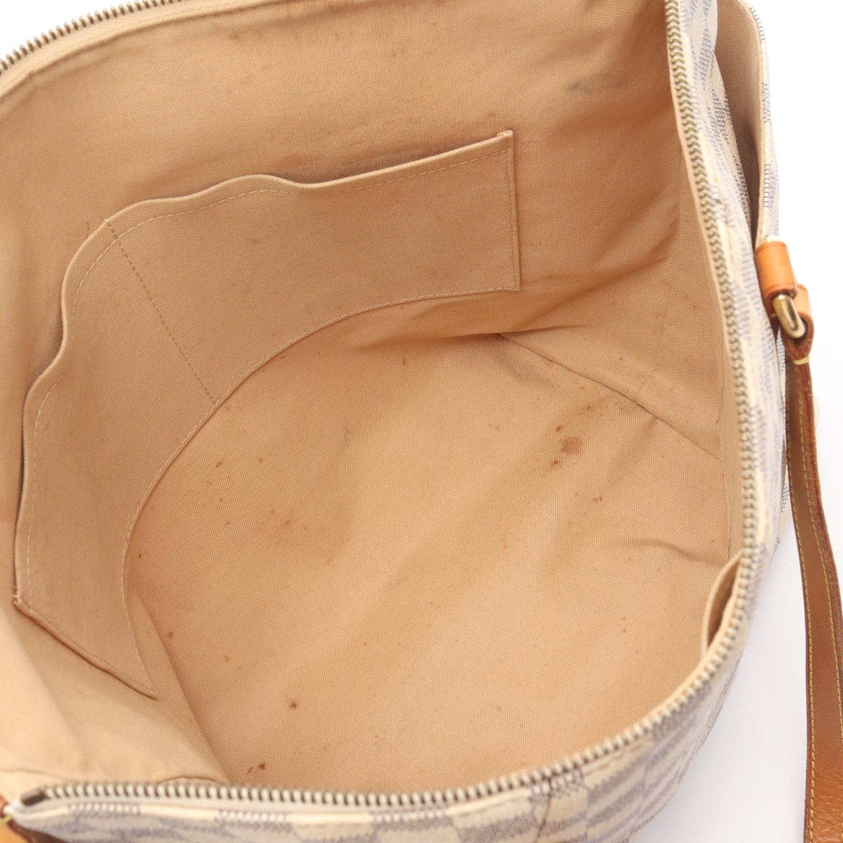 Louis Vuitton Totally MM Damier Azur Coated Canvas Tote Bag