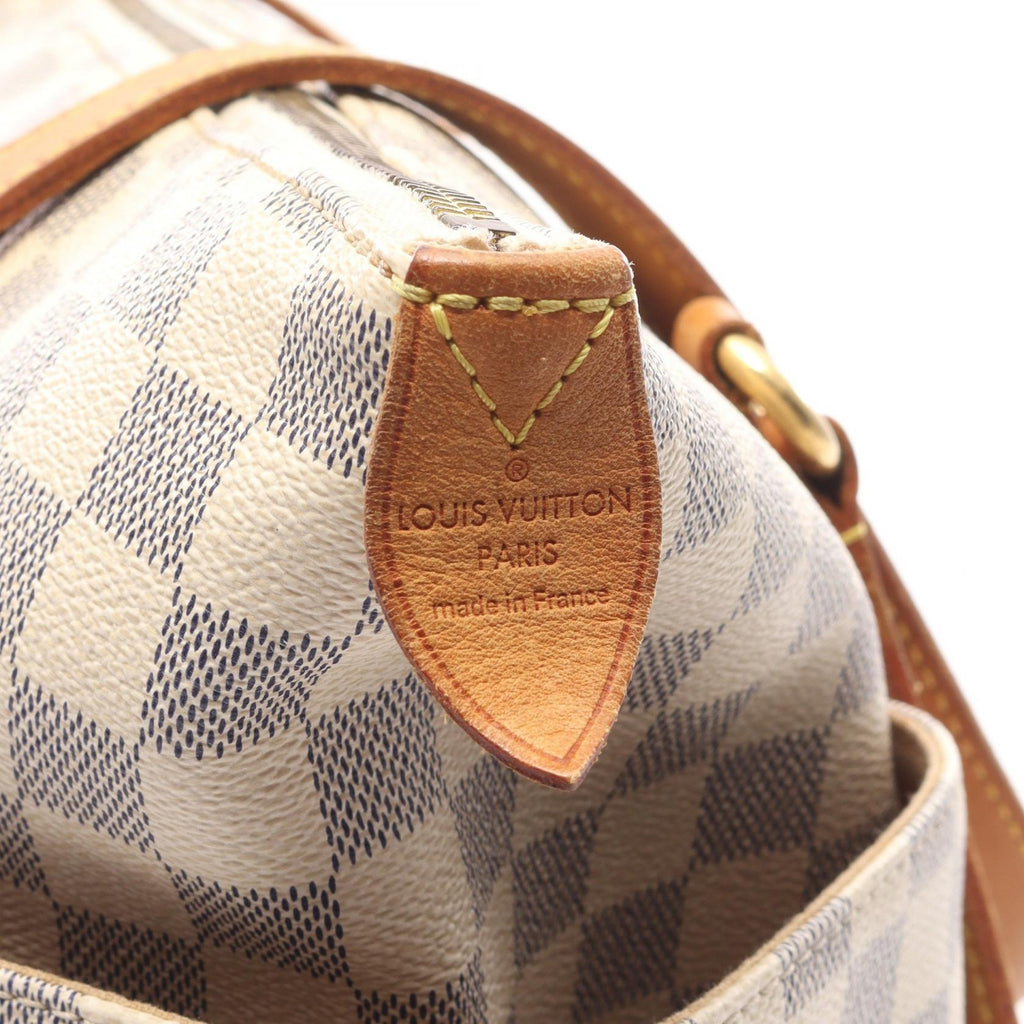 Louis Vuitton Totally MM Damier Azur Coated Canvas Tote Bag