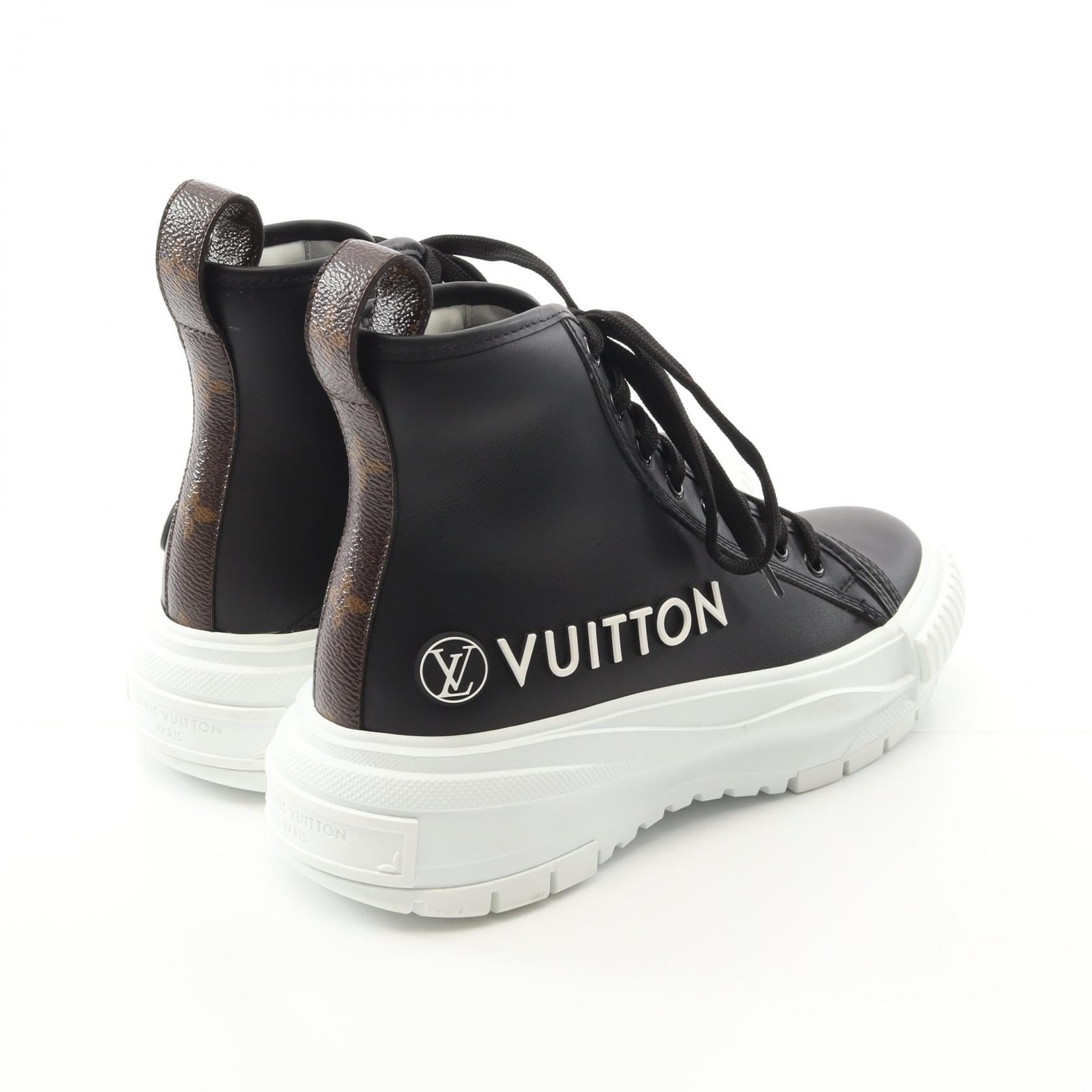 Louis Vuitton LV Squad Line Monogram Leather PVC Coated Canvas Sneakers