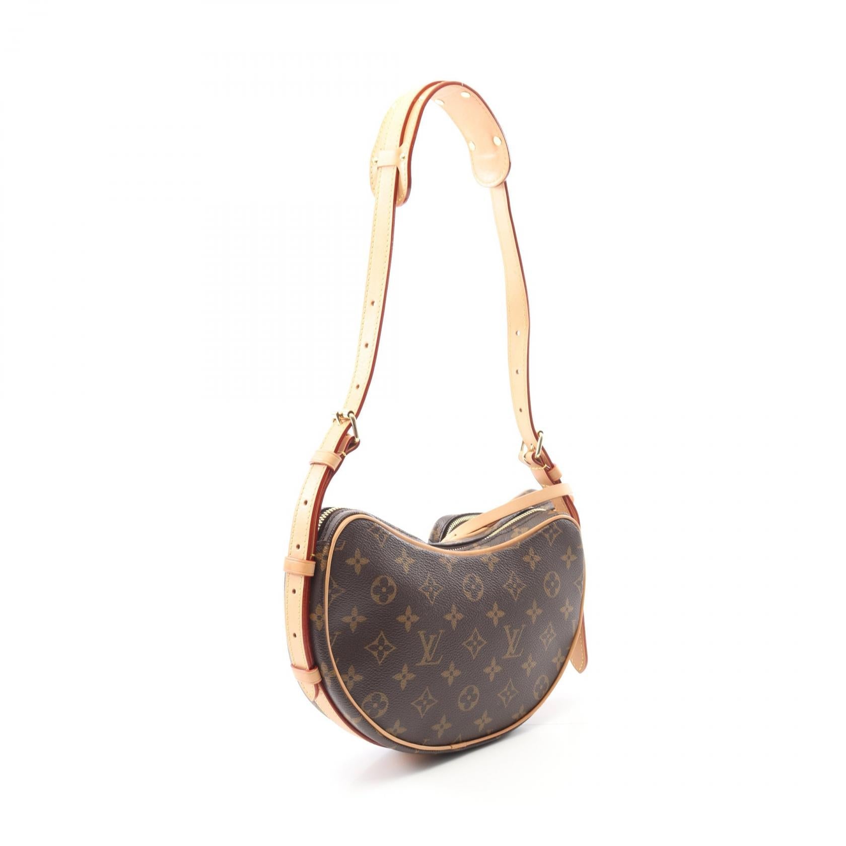 Louis Vuitton Croissant Monogram Coated Canvas Shoulder Bag