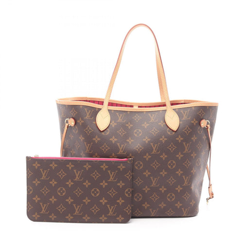 Louis Vuitton Neverfull Monogram Coated Canvas Tote Bag