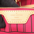 Louis Vuitton Neverfull Monogram Coated Canvas Tote Bag