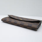 Louis Vuitton Portefeuille Sarah Canvas Short Wallet N61734 in Great Condition