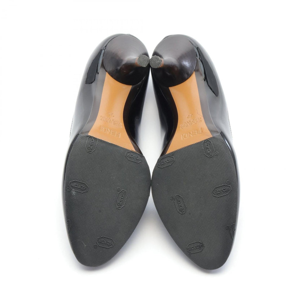 Fendi Patent Leather Pumps Black