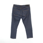 Fendi Denim Pants Cotton Navy