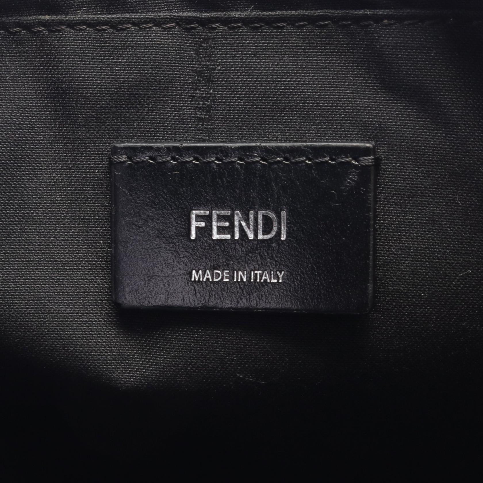 Fendi Diagonal Camera Case Zucca Shoulder Bag