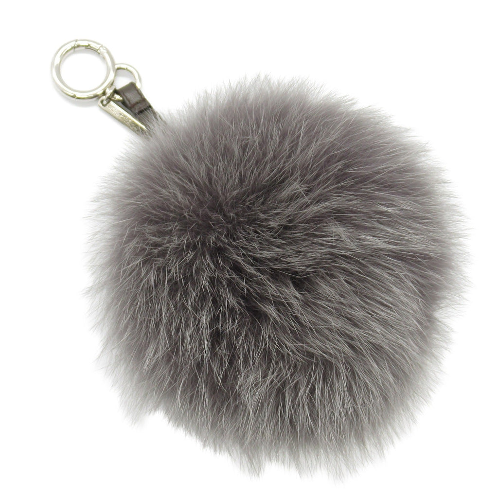 Fendi Fur Charm Accessory Yellow/Gray