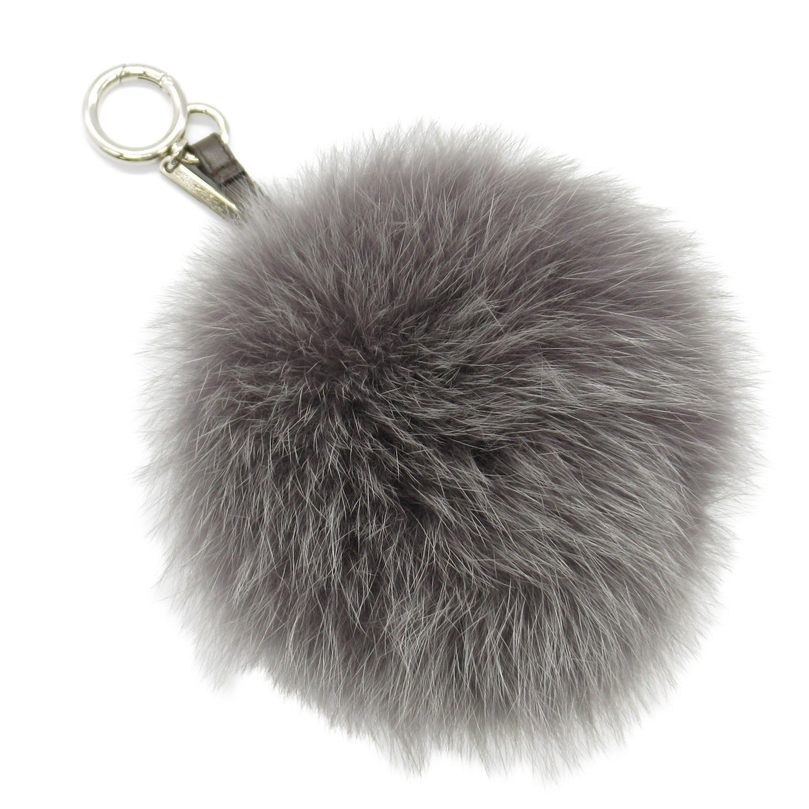 Fendi Fur Charm Accessory Yellow/Gray