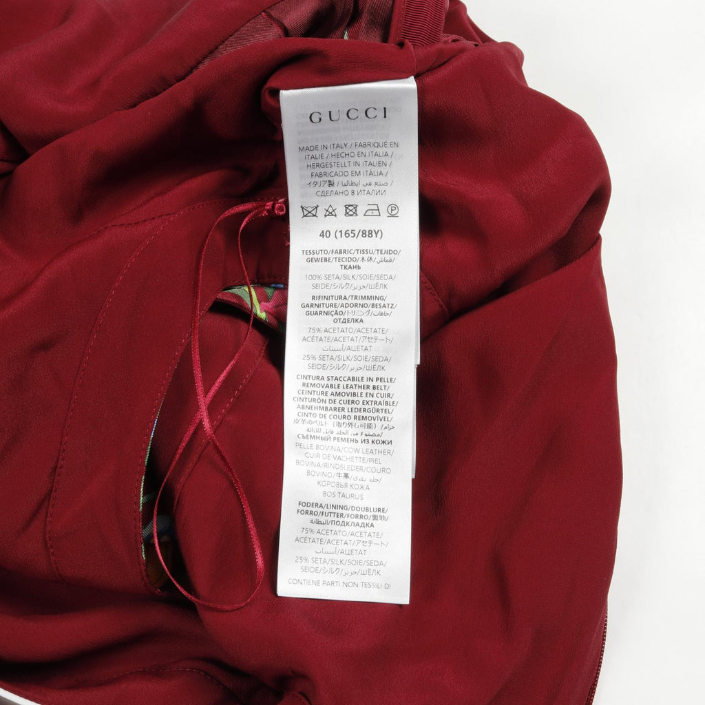 Gucci Flora Silk Dress