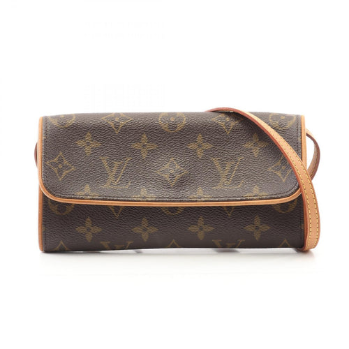 Louis Vuitton Pochette Twin PM Monogram Shoulder Bag