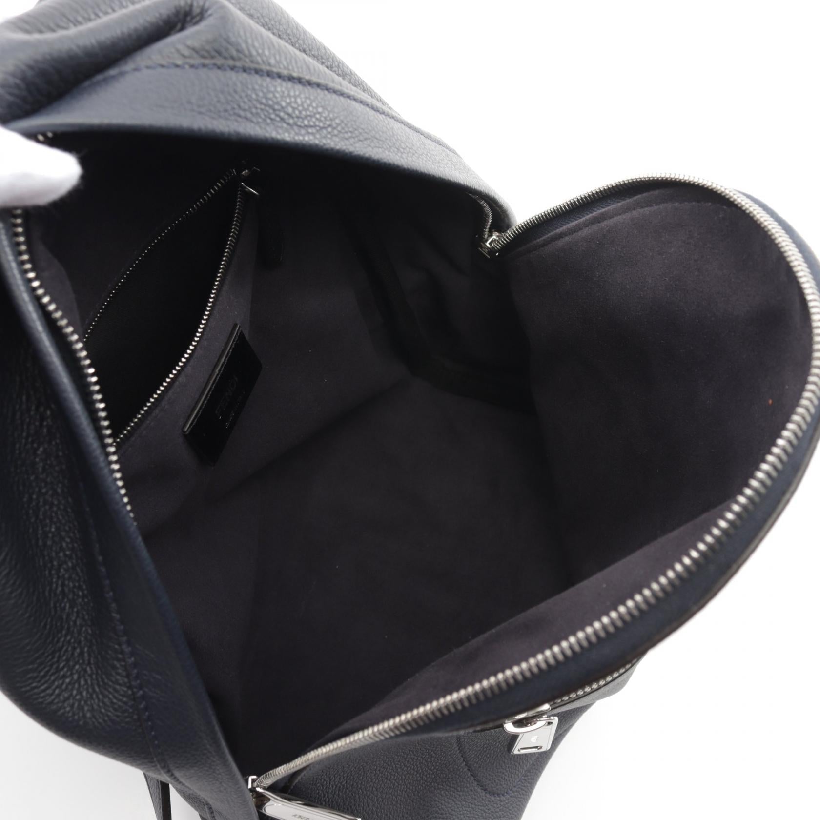 Fendi Leather Kiodo Small Backpack 7VZ077