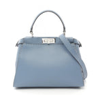 Fendi Peekaboo Regular Selleria Leather Handbag