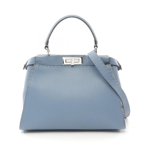 Fendi Peekaboo Regular Selleria Leather Handbag
