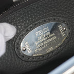 Fendi Peekaboo Regular Selleria Leather Handbag