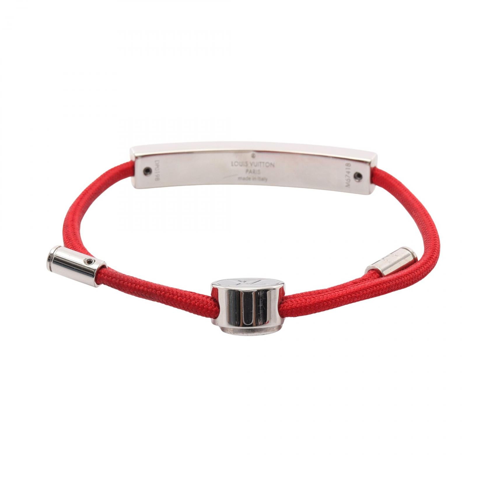 Louis Vuitton LV Space Stainless Steel Bracelet