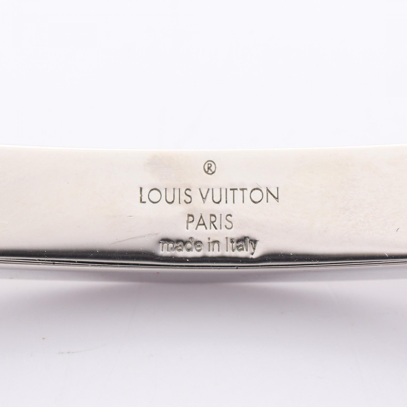 Louis Vuitton LV Space Stainless Steel Bracelet