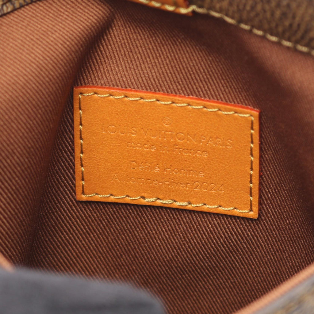 Louis Vuitton Envelope Pouch Monogram Coated Canvas Shoulder Bag