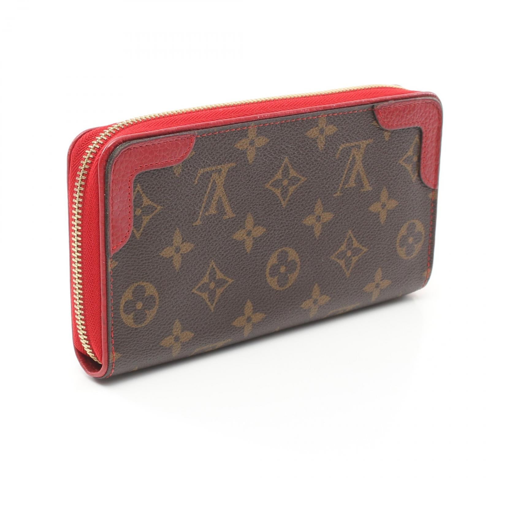 Louis Vuitton Monogram Zippy Wallet  Canvas Long Wallet M61854 in New Condition