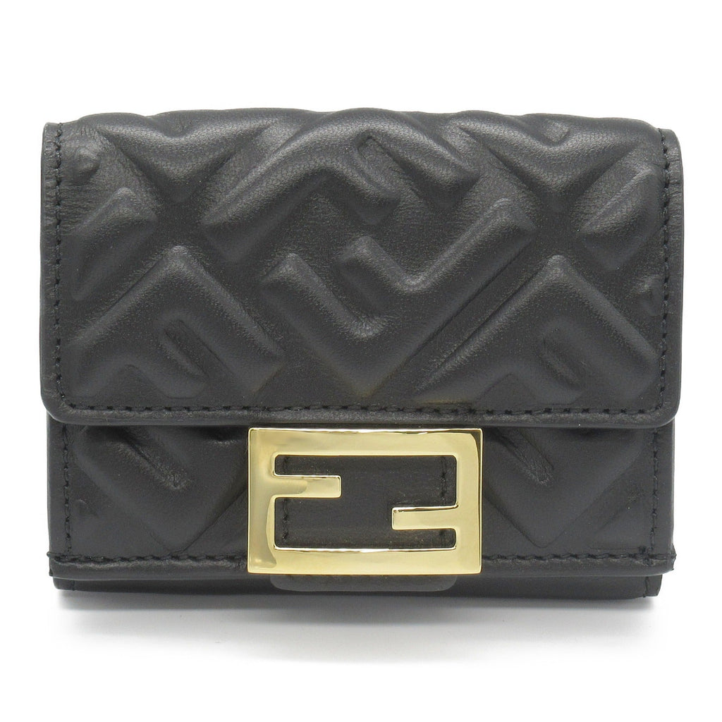 Fendi Leather Trifold Wallet 8M0395
