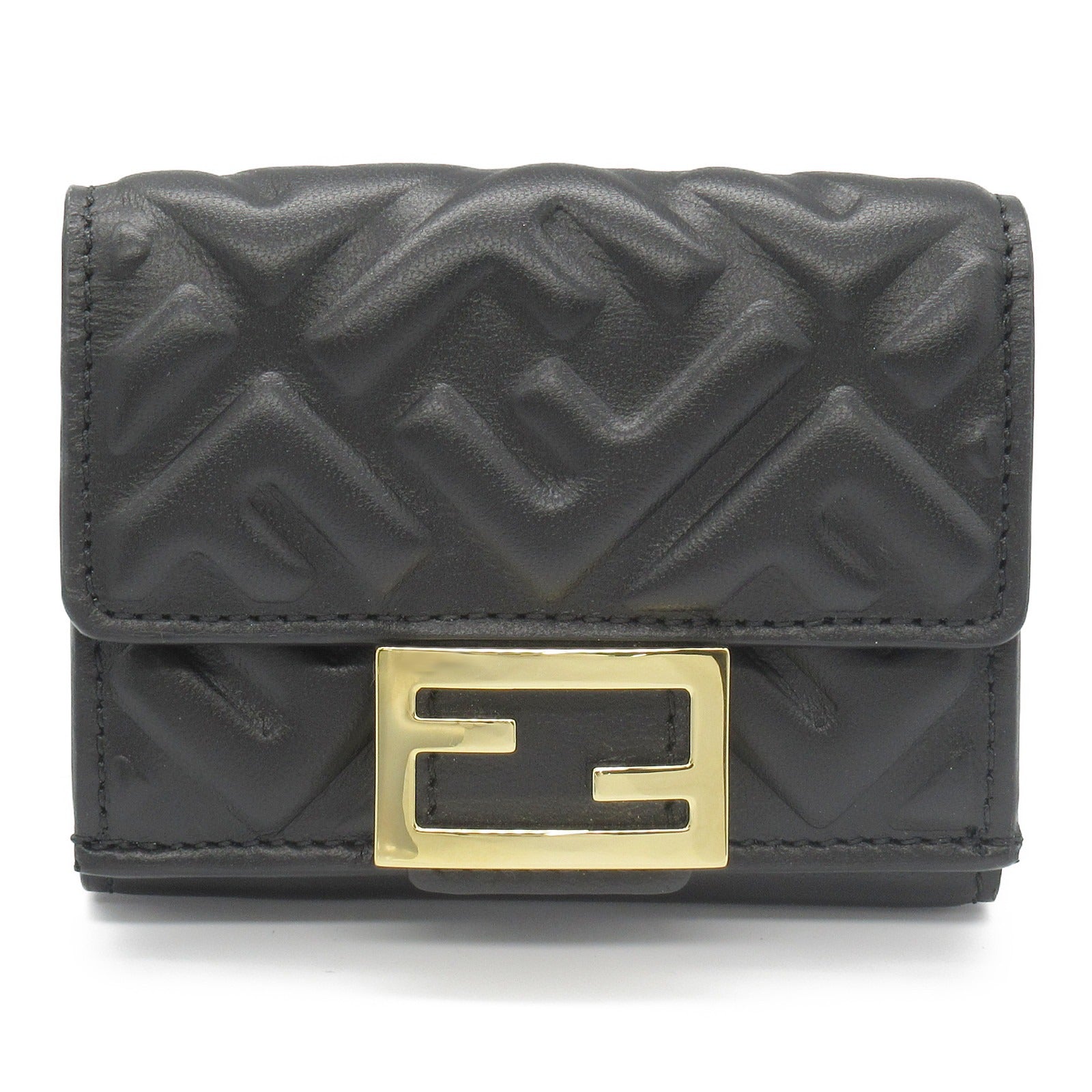 Fendi Leather Trifold Wallet 8M0395