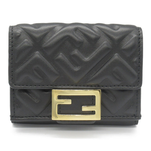 Fendi Leather Trifold Wallet 8M0395