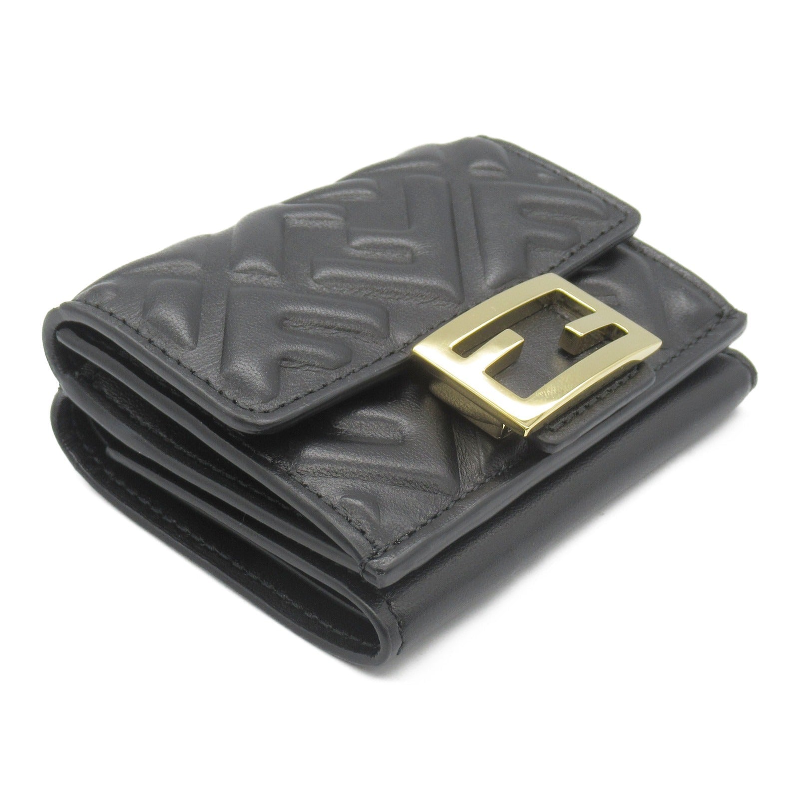Fendi Leather Trifold Wallet 8M0395