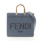 Fendi Sunshine Medium Tote Bag Leather Exotic
